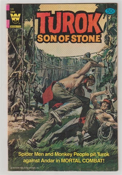 Turok Son Of Stone Vol Bronze Age Comic Book Vf Etsy