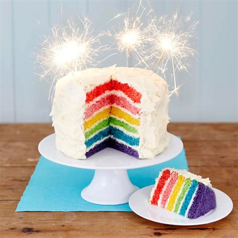 Gluten Free Rainbow Cake Birthday Party Special Claire Justine