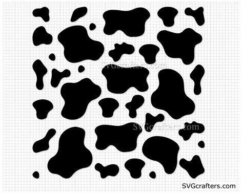 Cow Print Svg Cow Svg Cow Spots Svg Svgcrafters
