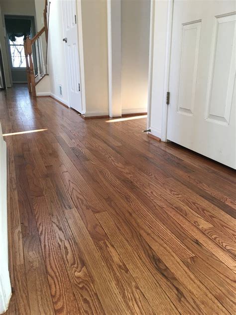 Floor Advisor Gainesville Va Red Oak Hardwood Floors With Gunstock