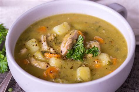 Split Pea Soup (My Grandma's Recipe) - Momsdish | Split pea soup recipe ...