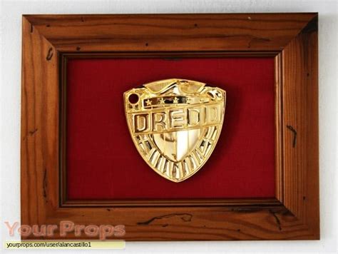 Judge Dredd Judge Dredd Badge Replica Movie Prop