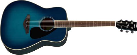 Osta Yamaha Fg820 Acoustic Guitar Sunset Blue