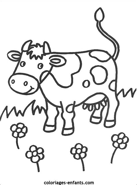 Kleurplaat koe peuters / thematafel de koe op de boerderij. Kleurplaat Boerderij Koeien