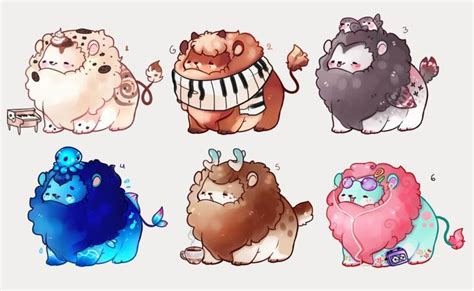 Mini Lions Surprise Keywords By Miloudee On Deviantart Cute Animal