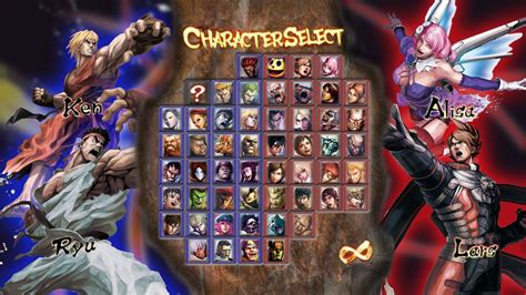 Street Fighter X Tekken All Characters Lanetabit