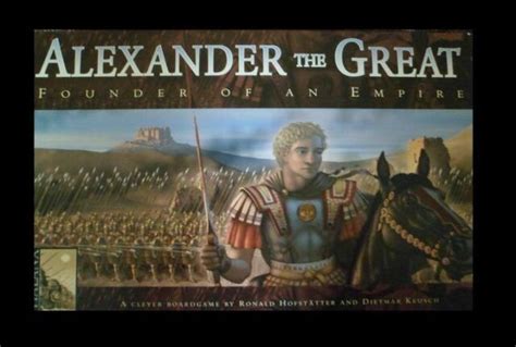 Alexander The Great Phalanx Games New In Shrink Ebay