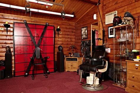 Log Cabin In English Countryside Comes Complete With Fetish Playroom