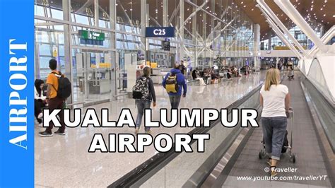 Kuala Lumpur Airport Departure Check In Departure And Klia Airport Tour Youtube