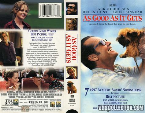 As Good as It Gets | VHSCollector.com