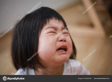 Cute Little Girl Crying Stock Photo By ©yamasan 543442150