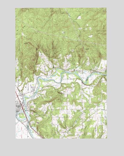 Woodland Wa Topographic Map Topoquest