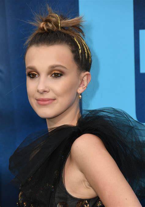 Photos, family details, video, latest news 2021. Millie Bobby Brown At 'Godzilla: King Of The Monsters ...