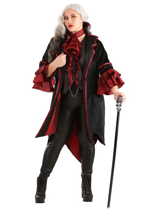 Plus Size Exquisite Vampire Womens Costume