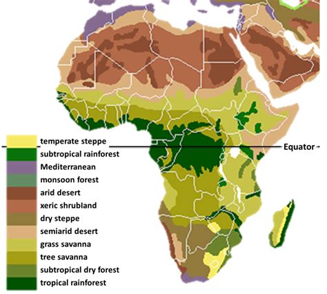 Wikiafrica Africa Map West Africa Savanna