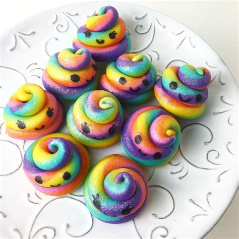Shimmer Rainbow Unicorn Poop Candy Happy Edible Delicious Etsy