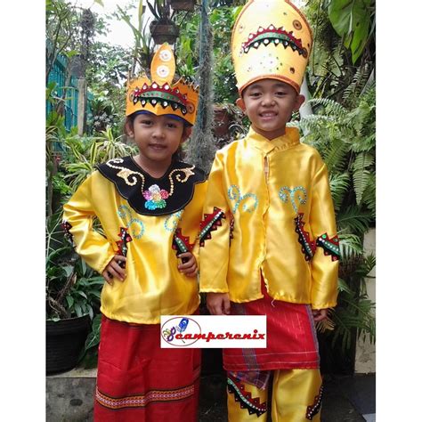 Check spelling or type a new query. Banjarmasin Couple SD Kls 1-3 | Baju Adat Kostum Pakaian ...