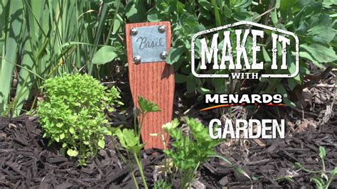 Click to add item enchanted garden™ 16h x 18w bird and leaf steel rust garden border fence to the compare list. Garden Stakes - Make It With Menards - YouTube