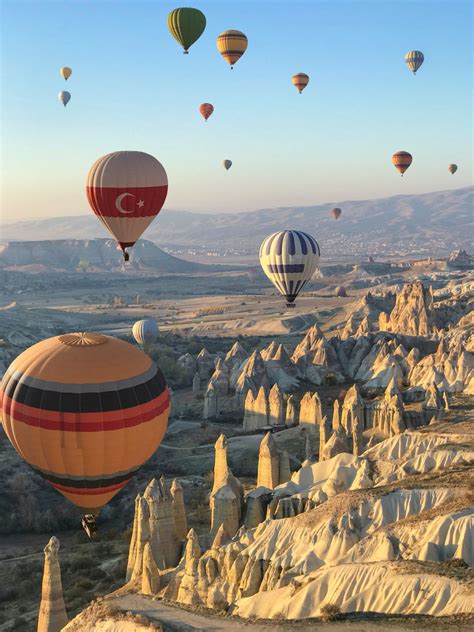 Flying Over Cappadocia In A Hot Air Balloon Travel Off Path