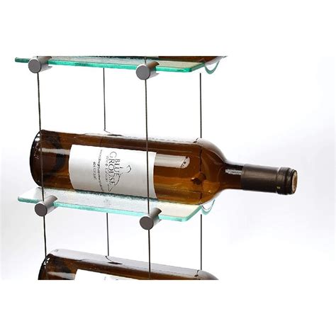 Buy Floating Wine Storage Rack 12 Bottle Capacity 10ft Height By Blue