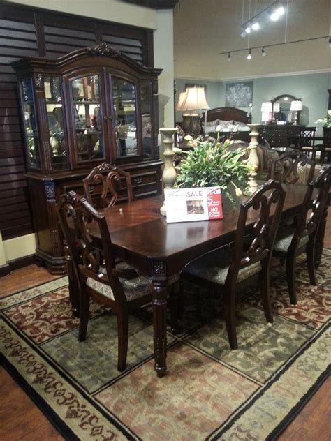 We list and explain every type of table for your home including living room tables, dining room tables and more. Ashley Furniture, wonder the name if this set. | Beautiful dining rooms, Furniture dining chairs ...