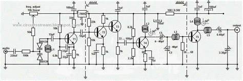 Build A 1w Long Range Fm Transmitter Circuit Diagram Electronic