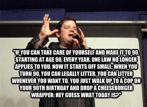 I like making stuff, you know? Patton Oswalt Quotes. QuotesGram