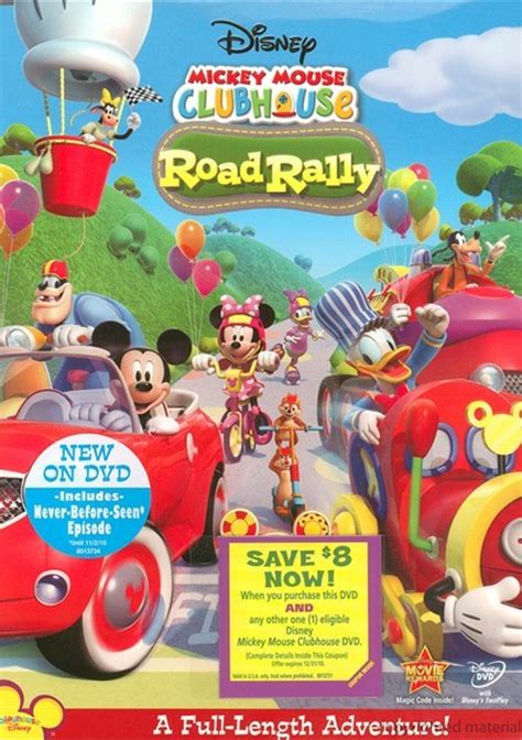 Mickey Mouse Clubhouse Road Rally Dvd Dvd Empire