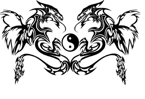 Twin Dragon By Saria4 On Deviantart