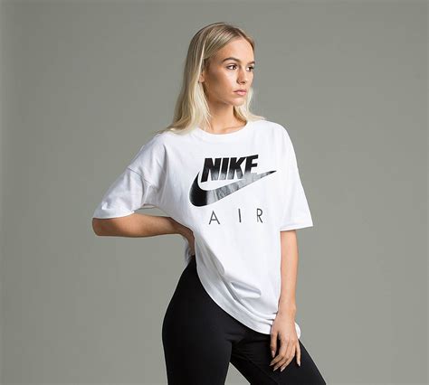 Nike Womens Boyfriend Fit Air T Shirt White Footasylum