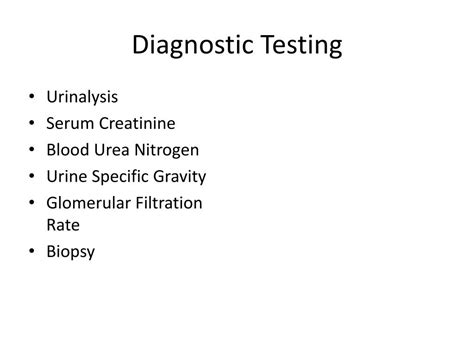 Ppt Diagnostic Testing Powerpoint Presentation Free Download Id