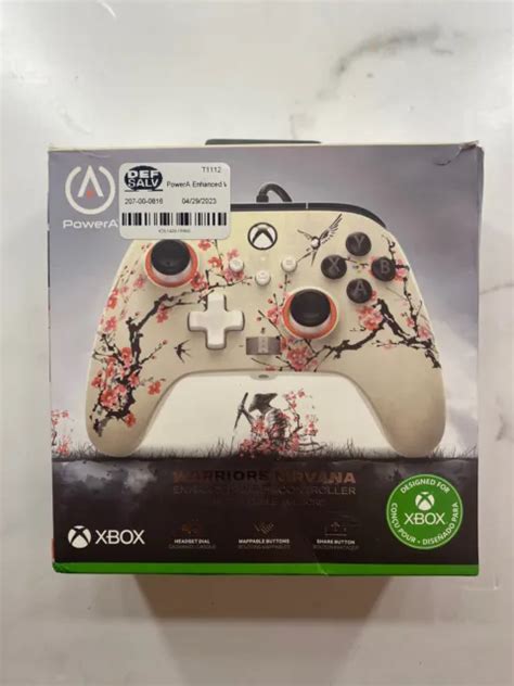 Powera Enhanced Wired Controller For Xbox Series Xs Warriors Nirvana