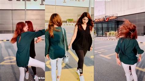 Most Pakistani Viral Girl On Tiktok Ayesha With Friend Video By