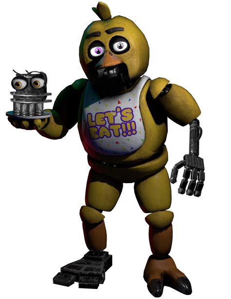 Withered Classic Chica Credit In The Comments Rfivenightsatfreddys