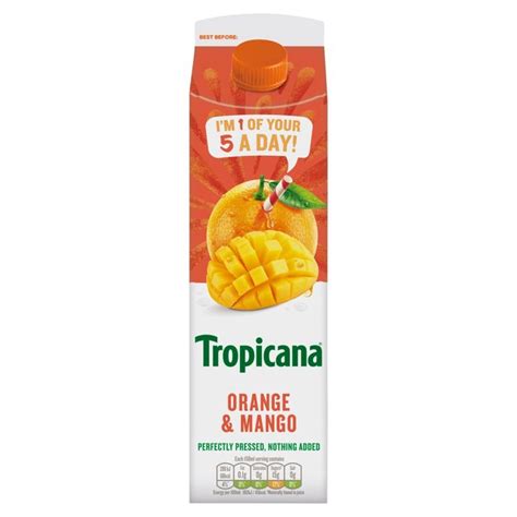 Tropicana Pure Orange And Mango Fruit Juice Morrisons