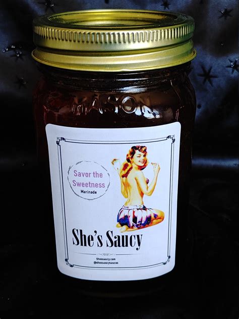 Shes Saucy Sauces Savor The Sweetness Marinade Etsy