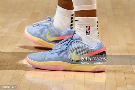 The Sneakers Worn By Ja Morant Of The Memphis Grizzlies During Round