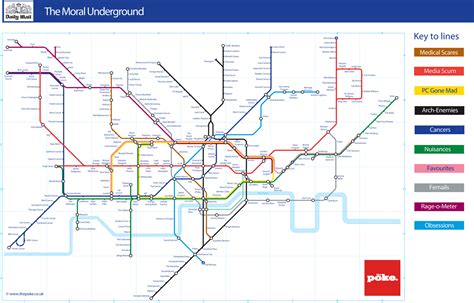 Daily Mail Tube Map Railuk Forums