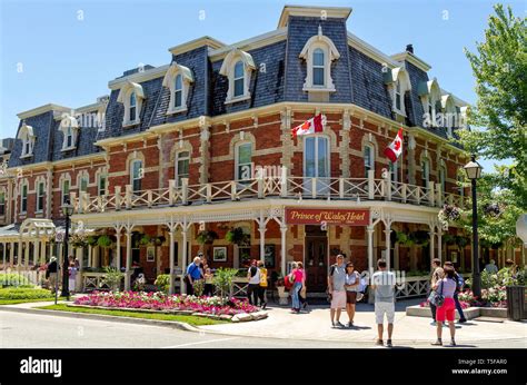 The Historic Prince Of Wales Hotel In Niagara On The Lake Ontario