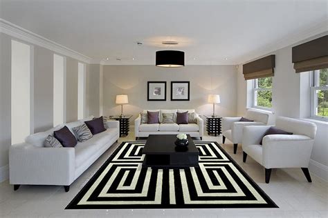 Black And White Living Rooms Design Ideas