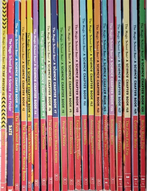 Buy The Magic School Bus Chapter Books By Scholastic Vintage Book