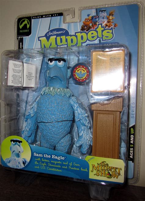 Sam The Eagle Action Figure Muppet Show Series Eight Regular Normal Eyes