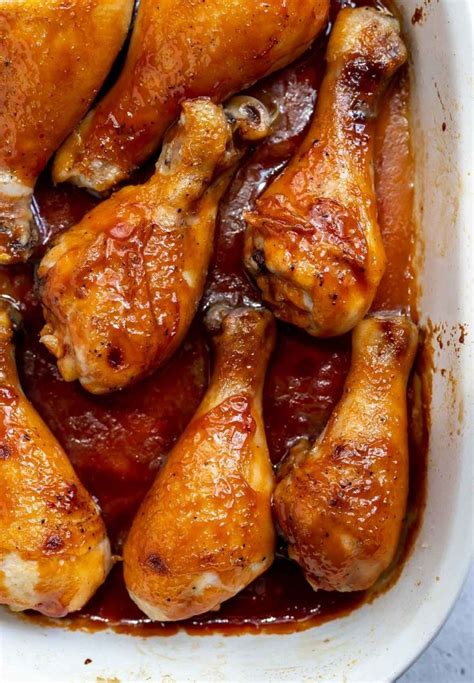 This Baked Bbq Chicken Legs Recipe Is A Great Way To Enjoy Barbecue Chicken Without Turning On