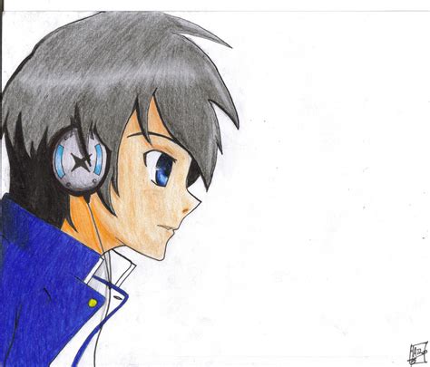 Anime Boy Headphones 1 By Maro Millerblodd On Deviantart