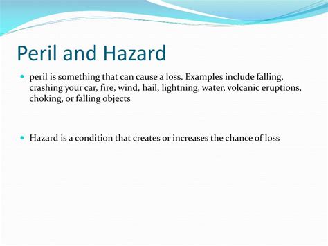 Morale hazard — in insurance analysis, morale hazard is an increase in the hazards presented by a risk arising from the insured s indifference to loss because of the existence of insurance. PPT - Principles Of Insurance PowerPoint Presentation, free download - ID:4598056