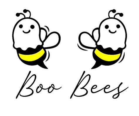 Boo Bees Digital File Png Sublimation Shirt Design Etsy Australia