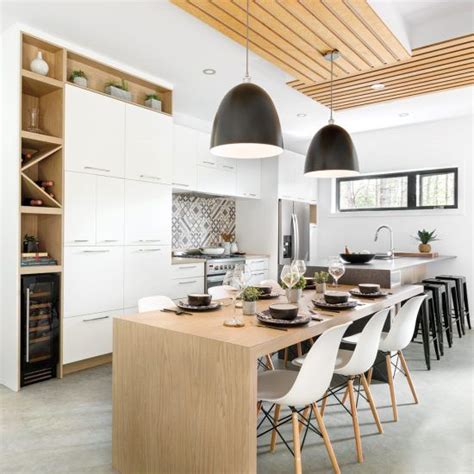 Petite cuisine linéaire je décore eine neue küchenrenovierung kann den wert ihres zuhauses erheblich verbessern außerdem den alltag ein bisschen … Petite cuisine linéaire - Je Décore | Cuisine linéaire, Cuisine blanche et bois, Amenagement cuisine