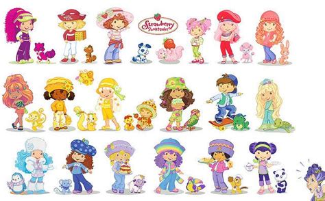 Full List Of Strawberry Shortcake Characters