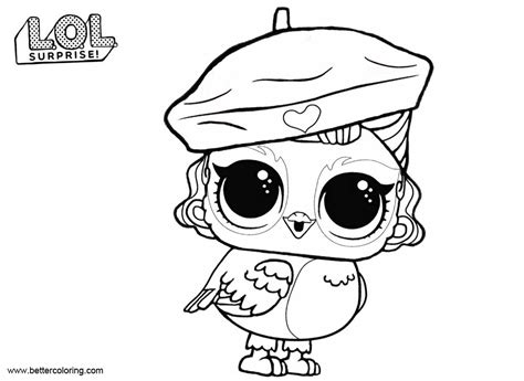Lol Pets Coloring Pages Free Printable Coloring Pages