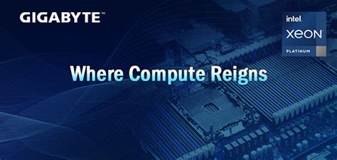 Gigabyte Debuts Servers For 3rd Gen Intel® Xeon® Scalable Processors